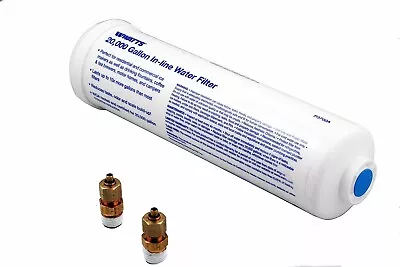 Watts Inline Water Filter 20000 Gallon Capacity- Inline Filter For Ice Maker • $97.37