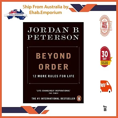 Beyond Order: 12 More Rules For Life By Jordan B. Peterson | Paperback Book NEW • $17.99
