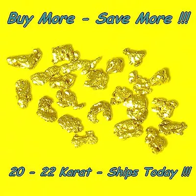 .220 Gram Alaskan Gold Nuggets Placer Flake Fines Real Alaska Natural 18k 20k • $18.47
