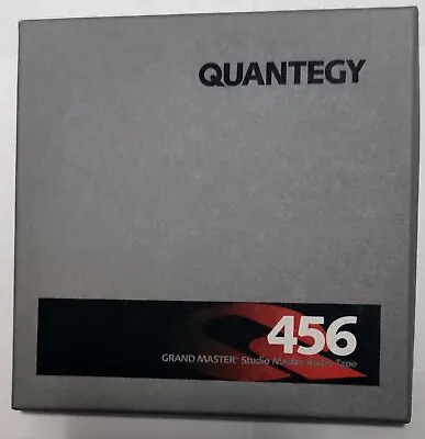 Ampex / Quantegy 456 1/2  Width Reel Tape SP 10  Reel 2500 Ft Baked & Ready • $38.95