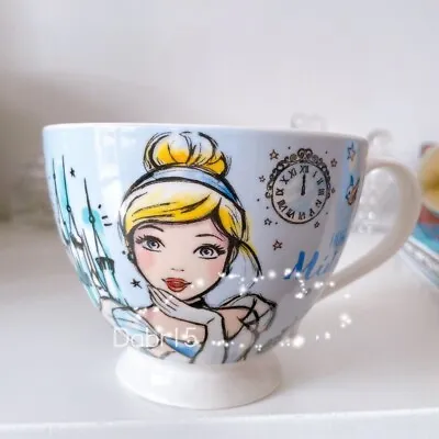£7.45 • Buy Disney Cindrella Footed Mug Princess Ceramic Coffee Tea Cups Novelty Gifts NEW