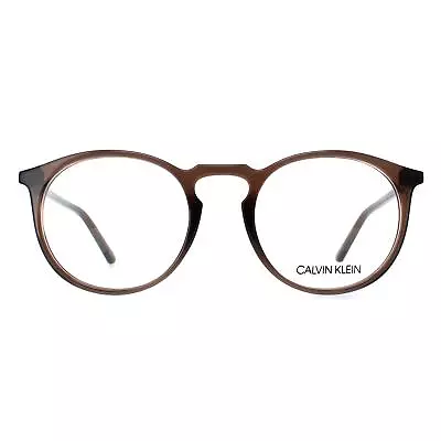 Calvin Klein Glasses Frames CK19517 201 Crystal Dark Brown Men • £49