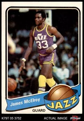 1979 Topps #131 James McElroy Jazz Central Michigan  4 - VG/EX K79T 05 3752 • $0.99