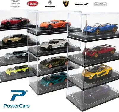 PosterCars 1:64 Scale Hypercar League Collection Diecast No 1-18 *Choose Number* • $10.98