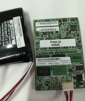 $79 • Buy IBM M5100 M5016 512GB Flash/RAID 5 Upgrade 81Y4579 46C9027 With Battery BBU