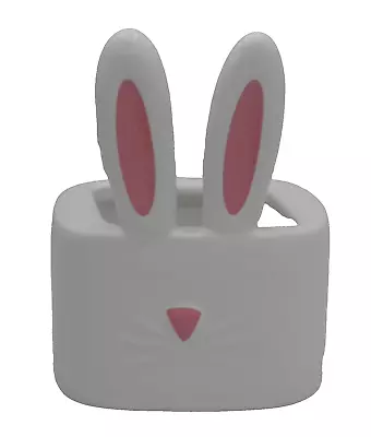 Bath & Body Works Bunny Rabbit Ears Foaming Soap Holder Rare White Pink SPRING • $44.99