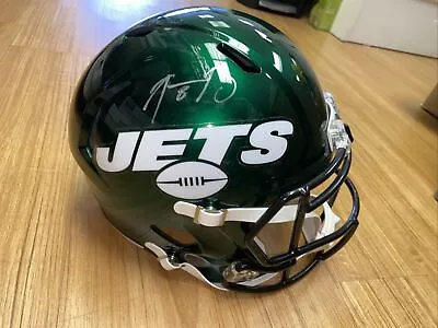 Aaron Rodgers Signed Helmet Fanatics Full Sized Replica Riddell New York Jets • $449.99