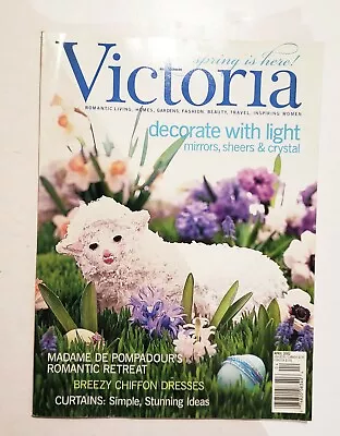 Victoria Magazine April 2002 Issue • $9.44