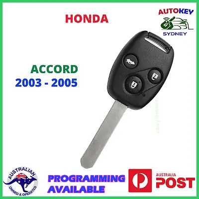 Honda Accord Key Remote Key With Chip 2003 2004 2005 • $59.12