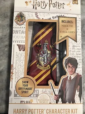 $9.99 • Buy Harry Potter Character Kit Neck Tie And Eyeglasses Dress Up Costume Accessories 