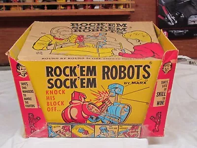 Rare Vtg Rock'em Sock'em Robots Marx 1966 W/box • $199