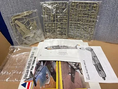 Accurate Miniatures 1/48 Focke Wulf Fw 190A-8  IN BOX *SEALED BAG* NO DECALS • $12
