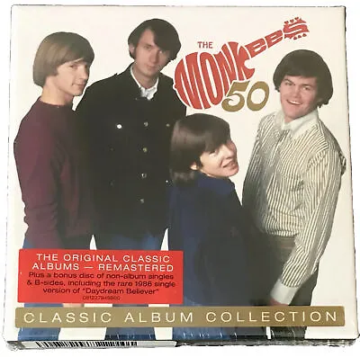 The Monkees 50 - Classic Album Collection - 10 Disc Cd Box Set - Rare - New! • $250