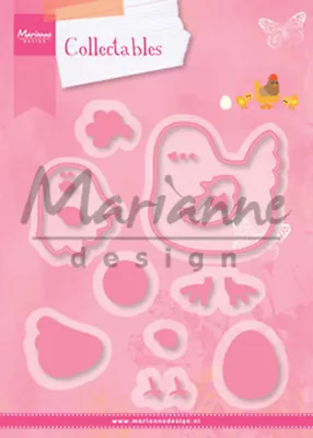 Marianne Design Collectables Die Set CHOOSE ONE: Mother Hen Frog Cat Bunny • $18.76