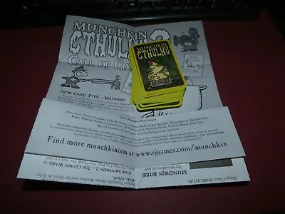 Steve Jackson Games: Munchkin Cthulhu 2: The Cow Of Cthulhu: Complete • $6.99