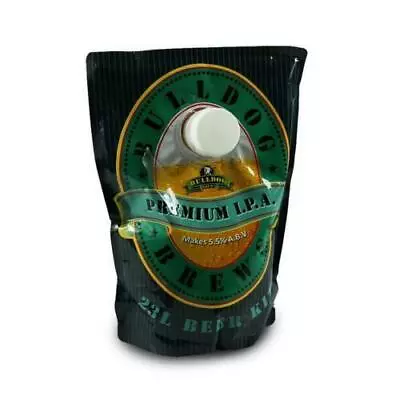 IPA Bulldog Brew - 23L Premium Beer Kit Home Brew Fast And Free P&P • £23.99