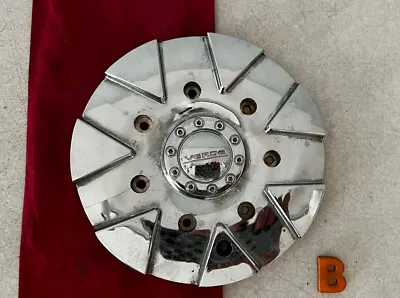 #B  (1) Verde Wheel Chrome Custom Wheel Center Cap C-V49-C1 / V49-20-B • $29.95