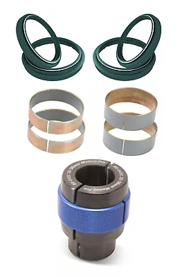 SKF Fork & Dust Seals & Motion Pro Ringer Driver Fits Marzocchi 35mm Fork • $172.93