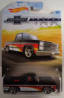 Hot Wheels Walmart Exclusive Chevrolet Trucks 100 Years  '83 Chevy Silverado • $9.99