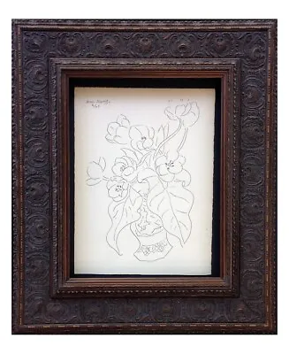 Henri MATISSE Original SIGNED  Tulips  LITHOGRAPH Ltd. Ed. W/Frame • $1917.50