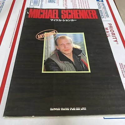 Michael Schenker Anthology Japan Book TAB Score Scorpions UFO Flying V Guitar • $58.88