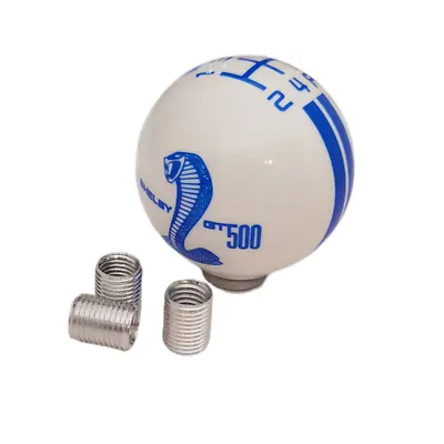 For Ford Mustang GT Gear Shift Knob 5 Speed Cobra Manual Lever Handle Ball Blue • $9.21