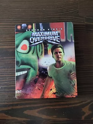 Maximum Overdrive Limited Edition SteelBook Blu-Ray • $26.99