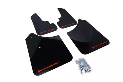 Rally Armor Black UR Mud Flaps W/ Red Logo For 2003-2008 Subaru Forester • $159.50