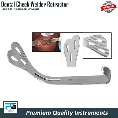 Dental Weider Retractor Cheek And Tongue Lips Mucoperiosteal Flaps Adult New CE • £7.14