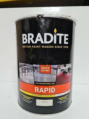 PW74 Rapid Drying Floor Paint Light Grey (Ready Mixed) 5L • £110