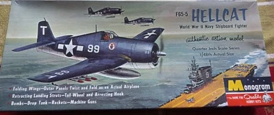 $55.95 • Buy 2 Airplane Monogram Model LOT