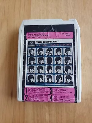  The Beatles 8 Track Cartridge - A HARD DAYS NIGHT  • $49.95