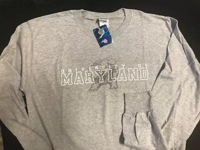 NEW University Of Maryland Long Sleeve T-Shirt • $16.95