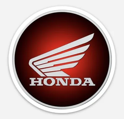 Honda Motorcycle Wing Vinyl Decal Sticker • $2.99