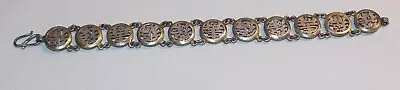 Vintage Saigon Silver Link Bracelet Asian • $24.95