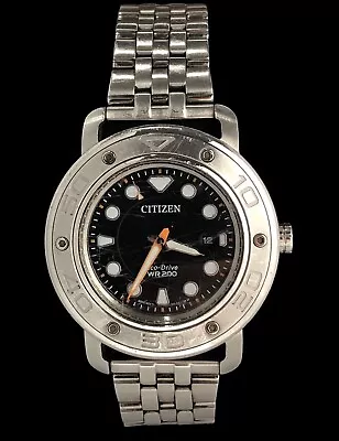 Citizen Eco-Drive Men's Stainless Steel Divers Style Watch J810-S105901 • $84.99