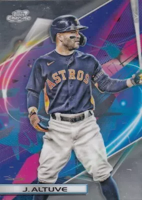 Jose Altuve Topps Chrome Cosmic Base Houston Astros #167 2022 22 • $0.99