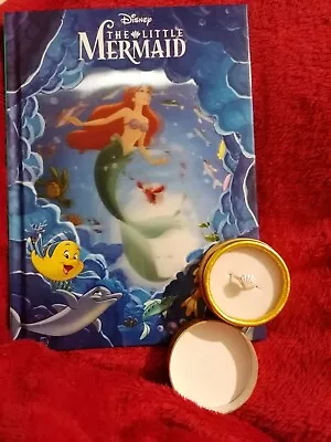 Little Mermaid Magic Reader Book And Shell Ring Brand New • £10