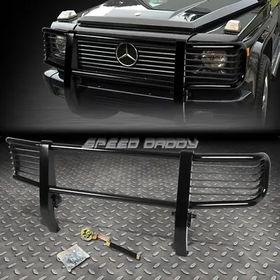 For 99-12 Mercedes G500 G-class Black Coated Mild Steel Front Bumper Grill Guard • $334.88