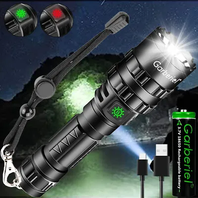 9000Lumen USB Rechargeable Tactical Police LED Flashlight Torch Bike Front Light • $16.99