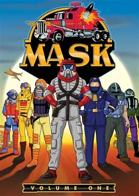 MASK VOLUME ONE 1 New Sealed DVD 11 Episodes Cut UPC Barcode • $12.99