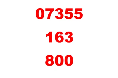 £10 • Buy ***02 New Easy Golden Vip Mobile Number 07355 163 800 Pay-as-you-go Sim Card***