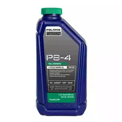 Polaris PS-4 Full Synthetic 5W-50 All-Season Engine Oil 4-Stroke Engines 28762 • $21.99