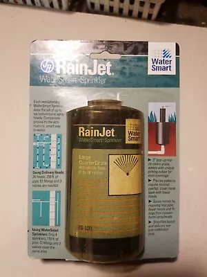 Vintage Rain Jet Water Smart Sprinkler RS-10Q Large Quarter Circle 15' Radius • $32.50