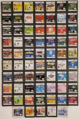 Lot Of Nintendo DS Games Pick & Choose - Cartridge ONLY - * Updated 3/27* • $9.95