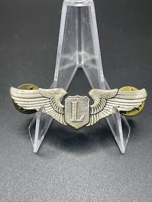 WWII AAF Two Inch Liaison Wings Pilot Wings Sterling • $24.99