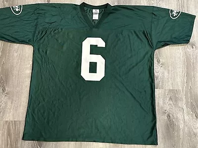 New York Jets Mark Sanchez #6 Jersey Green 3XL Reebok NFL Team Apparel • $14.99