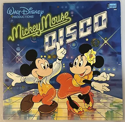 Walt Disney Mickey Mouse Disco Vinyl LP 2504 1979 See Description • $9.99