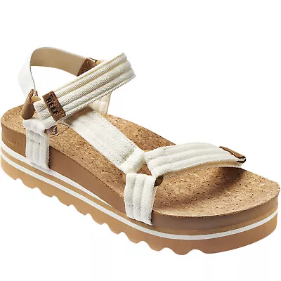£58 • Buy Reef Womens Cushion Rem Hi Adjustable Summer Beach Thongs Flip Flops Sandals