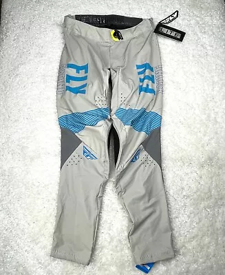 Fly Racing Pants Mens 34 Lite Hydrogen Dirtbike Riding Gear MX Motorcross BOA • $62.98